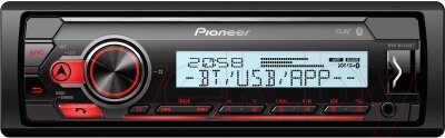 Морская магнитола Pioneer MVH-MS410BT от компании Бесплатная доставка по Беларуси - фото 1