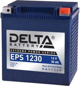 Мотоаккумулятор DELTA EPS 1230 YTX30HL-BS / YTX30L-B / YTX30L