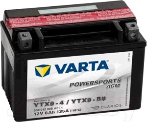 Мотоаккумулятор Varta Powersports AGM TX9-BS / 508012014