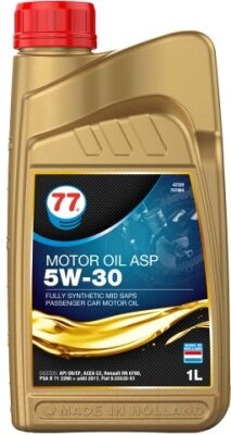 Моторное масло 77 Lubricants Motor Oil Synthetic ASP 5W30 / 707804 от компании Бесплатная доставка по Беларуси - фото 1