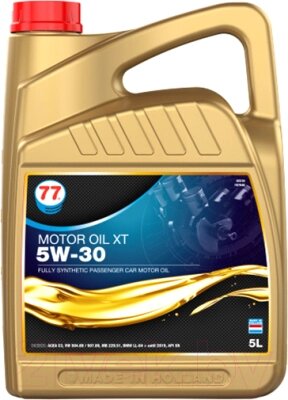 Моторное масло 77 Lubricants Motor Oil XT 5W-30 / 707946 от компании Бесплатная доставка по Беларуси - фото 1