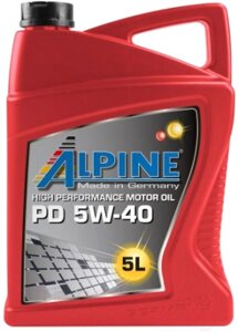 Моторное масло ALPINE PD Pumpe-Duse 5W40 / 0100162