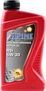 Моторное масло alpine rsi 5W30 / 0101621