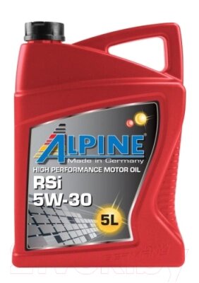 Моторное масло ALPINE RSi 5W30 / 0101623 от компании Бесплатная доставка по Беларуси - фото 1