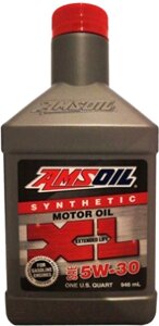 Моторное масло Amsoil XL Extended Life Synthetic Motor Oil 5W30 / XLFQT