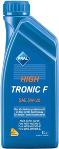 Моторное масло Aral HighTronic F 5W30