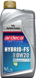 Моторное масло Ardeca Hybrid-FS 0W20 / ARD010015-001