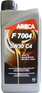 Моторное масло Areca F7004 5W30 C4 / 11141