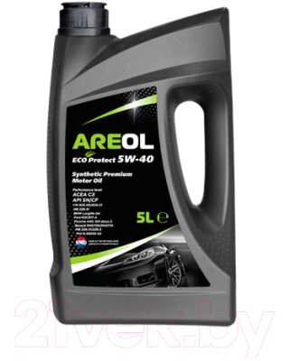 Моторное масло Areol Eco Protect 5W40 / 5W40AR062 от компании Бесплатная доставка по Беларуси - фото 1