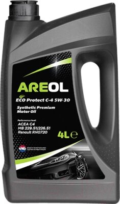 Моторное масло Areol Eco Protect C4 5W30 / 5W30AR124 от компании Бесплатная доставка по Беларуси - фото 1