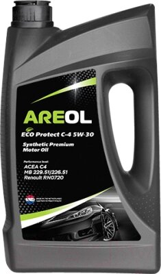 Моторное масло Areol Eco Protect C4 5W30 / 5W30AR125 от компании Бесплатная доставка по Беларуси - фото 1