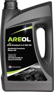 Моторное масло Areol Eco Protect C4 5W30 / 5W30AR125