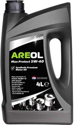 Моторное масло Areol Max Protect 5W40 / 5W40AR010 от компании Бесплатная доставка по Беларуси - фото 1