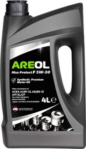 Моторное масло Areol Max Protect F 5W30 / 5W30AR016