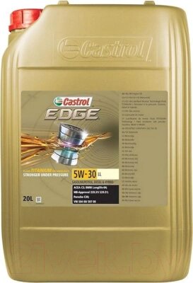 Моторное масло Castrol Edge 5W30 LL от компании Бесплатная доставка по Беларуси - фото 1