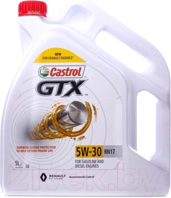 Моторное масло Castrol GTX RN17 5W30 от компании Бесплатная доставка по Беларуси - фото 1