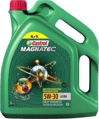 Моторное масло Castrol Magnatec 5W30 A3/B4 от компании Бесплатная доставка по Беларуси - фото 1