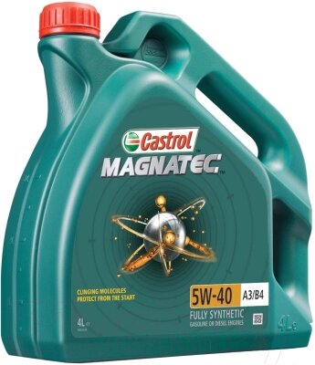 Моторное масло Castrol Magnatec 5W40 A3/B4 / 156E9E/15C9E0 от компании Бесплатная доставка по Беларуси - фото 1