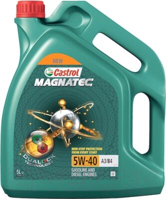 Моторное масло Castrol Magnatec 5W40 A3/B4 от компании Бесплатная доставка по Беларуси - фото 1