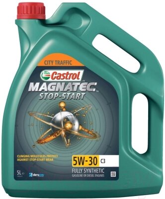 Моторное масло Castrol Magnatec Stop-Start 5W30 C3 / 15729A от компании Бесплатная доставка по Беларуси - фото 1