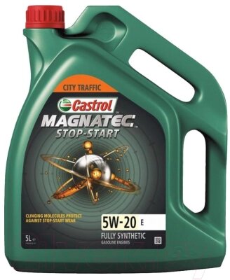 Моторное масло Castrol Magnatec Stop-Start E 5W20 156CAF/15CC4D от компании Бесплатная доставка по Беларуси - фото 1