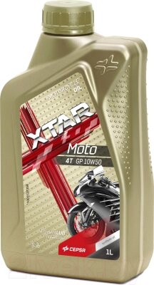 Моторное масло Cepsa Xtar Moto 4T GP 10W50 / 514284191 от компании Бесплатная доставка по Беларуси - фото 1