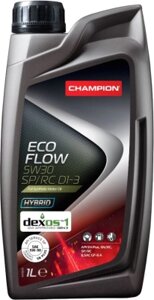 Моторное масло Champion Eco Flow 5W30 SP/RC D1-3 / 1049916