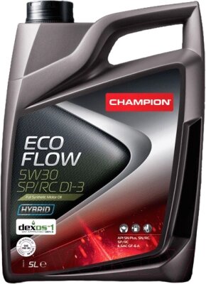 Моторное масло Champion Eco Flow 5W30 SP/RC D1-3 / 1049917 от компании Бесплатная доставка по Беларуси - фото 1