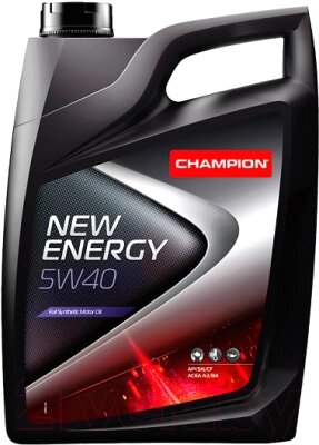 Моторное масло Champion New Energy 5W40 / 8211751 от компании Бесплатная доставка по Беларуси - фото 1