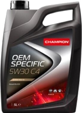 Моторное масло Champion OEM Specific C4 5W30 / 8209215 от компании Бесплатная доставка по Беларуси - фото 1