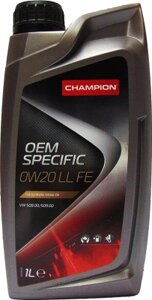 Моторное масло Champion OEM Specific LL FE 0W20 / 8226397