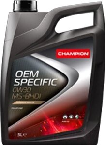 Моторное масло Champion OEM Specific MS-BHDI 0W30 / 8222160