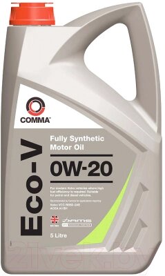 Моторное масло Comma Eco-V 0W20 / ECOV5L от компании Бесплатная доставка по Беларуси - фото 1