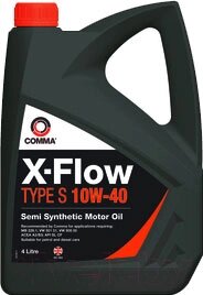 Моторное масло Comma X-Flow Type S 10W40 / XFS4L от компании Бесплатная доставка по Беларуси - фото 1