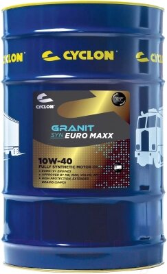 Моторное масло Cyclon Granit Syn Euro Maxx 10W40 / JT01003 от компании Бесплатная доставка по Беларуси - фото 1