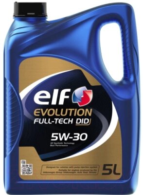 Моторное масло Elf Evolution Full-Tech DID 5W30 от компании Бесплатная доставка по Беларуси - фото 1