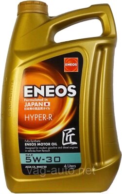 Моторное масло Eneos Hyper-R 5W30 / EU0032301N от компании Бесплатная доставка по Беларуси - фото 1
