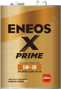 Моторное масло Eneos X Prime 5W30 / EU0003301N