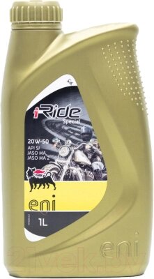 Моторное масло Eni I-Ride Special 20W50 от компании Бесплатная доставка по Беларуси - фото 1