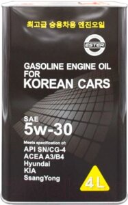 Моторное масло Fanfaro For Korean Cars 5W30 / FF6714-4ME