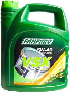 Моторное масло fanfaro VSX 5W40 SN/CF / FF6702-4