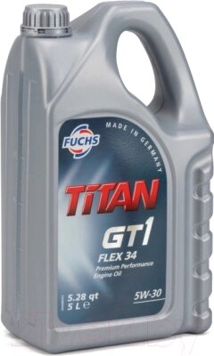Моторное масло Fuchs Titan GT1 Flex 34 5W30 / 601424328 от компании Бесплатная доставка по Беларуси - фото 1