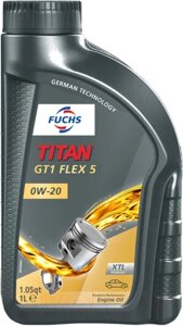 Моторное масло Fuchs Titan GT1 Flex 5 0W20 / 601446481 / 602007742