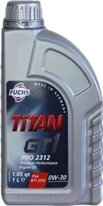 Моторное масло Fuchs Titan GT1 PRO 2312 0W30 / 601423789