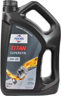 Моторное масло Fuchs Titan Supersyn 5W30 / 602007490 от компании Бесплатная доставка по Беларуси - фото 1