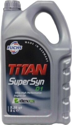 Моторное масло Fuchs Titan Supersyn D1 5W30 / 601427183 от компании Бесплатная доставка по Беларуси - фото 1