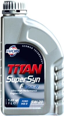 Моторное масло Fuchs Titan Supersyn F Eco-B 5W20 / 601411540 от компании Бесплатная доставка по Беларуси - фото 1