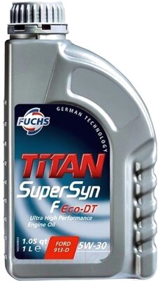 Моторное масло Fuchs Titan Supersyn F Eco-DT 5W30 / 601411595 от компании Бесплатная доставка по Беларуси - фото 1