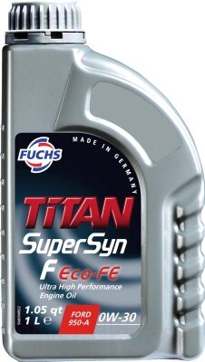 Моторное масло Fuchs Titan Supersyn F Eco-FE 0W30 / 601223389 от компании Бесплатная доставка по Беларуси - фото 1