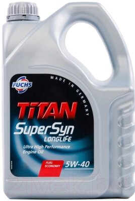 Моторное масло Fuchs Titan Supersyn Longlife 5W40 / 601424991 от компании Бесплатная доставка по Беларуси - фото 1
